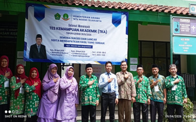 Pelaksanaan TKA MTsN 13 Jakarta Berjalan Sukses