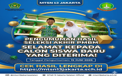 DATA HASIL AKHIR SELEKSI  SIAP PMBM ONLINE  Provinsi DKI Jakarta 2026
