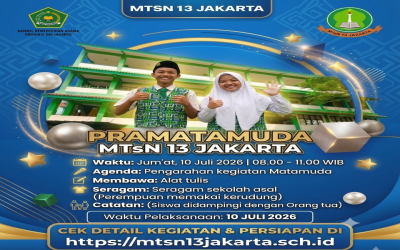 PRAMATAMUDA MTsN 13 Jakarta